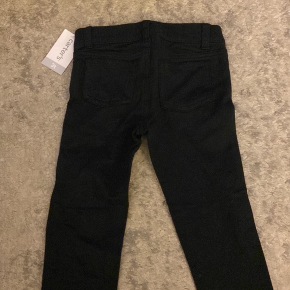 Carters Black Jeggings; Size 3T; New with tags. - Picture 3 of 3